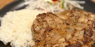 【ななしいんく】ねるちゃん「今日はびくドン風ハンバーグディッシュ」