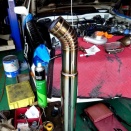 7M　SOARER　TURBO　CHENGE　GBC35　Fパイプ制作