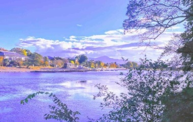 『『嵐山おすすめの散策路⭐️秋の水辺でゆっくり時間』』の画像