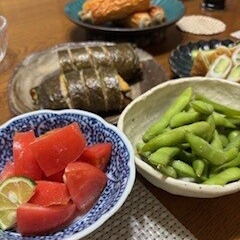 トマト多め。