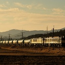 美乃坂本夕景　Nakatsugawa