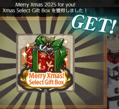 Xmas Select Gift Box 2025【次回メンテナンスは「12/27(土)」】