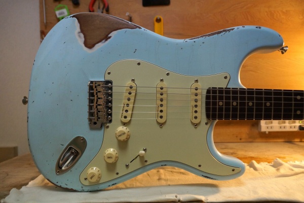Kooy Guitarsのレリックストラト Custom Relic Strat 