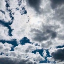 まぶしい雲だった