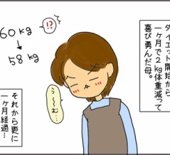 高校生男子、母のダイエット（４）