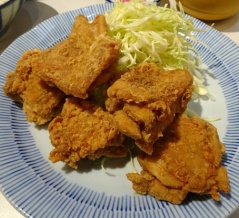 ■秋葉原の「福与志」で、デカ盛り唐揚げ定食！