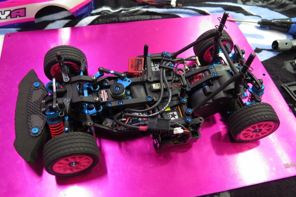 タミヤ M-08 XV-02 メカ付き フタバ4PV タミグラ タミチャレ ラジコン日記】タミグラシーズン開幕！新レギュレーションでM-08