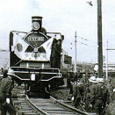 「SLばんえつ物語号」運転開始記念日 1999.4.29 ②　～品川駅で毎日聴ける C57180号機 の 汽笛～