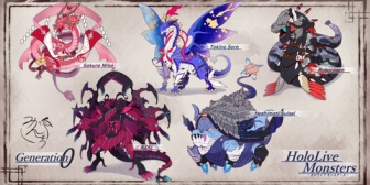 【ホロライブ】ホロメンをモンハン風のモンスターにしてみた結果