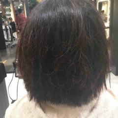 表参道でパーマが上手い美容室MINX原宿☆須永健次☆今日のパーマ（縮毛矯正）