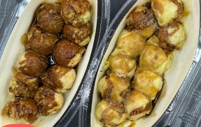 【香川県さぬき市】たこ焼きの中身はかしわ♪　元祖かっしゃ焼き