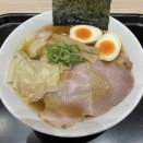 純麦わんたんめん（POPUPラーメン アーバンドックららぽーと豊洲店）【豊洲】　TOKYO和だし醤油わんたんめん