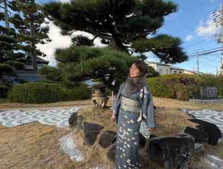 時にかなって美しい着物でしたが