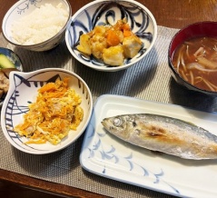 譲渡会後、まさかの＆週末ご飯