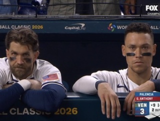 【悲報】ハーパーとジャッジ、この世の終わりを眺めてるかのような表情を浮かべる