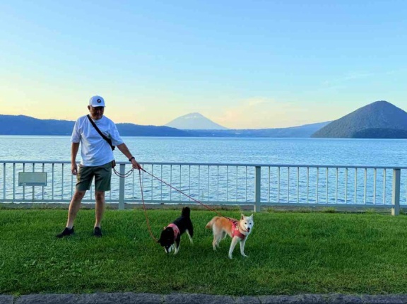 洞爺湖のほとりで感じたやさしい時間