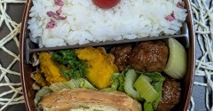 キッシュ入れてみた～夫のお弁当285