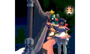 ハープ奏者の神がかった演奏を「ご覧」ください