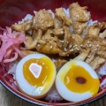 胸肉で作るあっさり鶏めし風丼