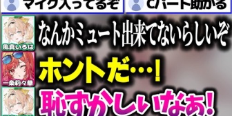 【ホロライブ】ミュート忘れで配信後の会話が垂れ流しになるござるさんとりりーかｗｗｗ