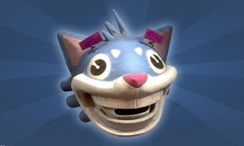 Mr.ファジーのマスコットヘッド