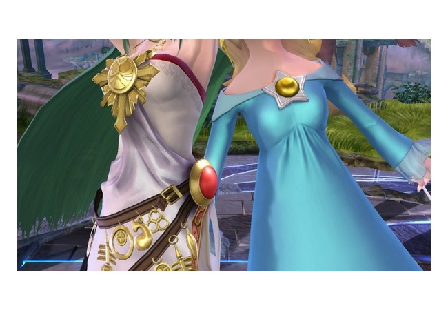 【スマブラ3DS】パルテナ様のモデリングをした人は脇になかなかの情熱が有るな