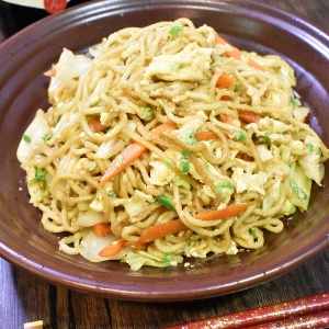 まろやか♪ねぎ玉焼きそば
