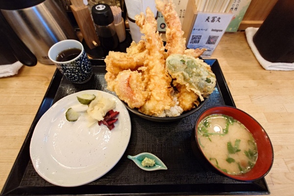 サラリーマンのランチ - 天ぷら