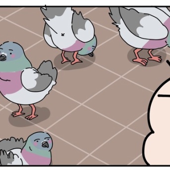 パパの昔話（鳩）