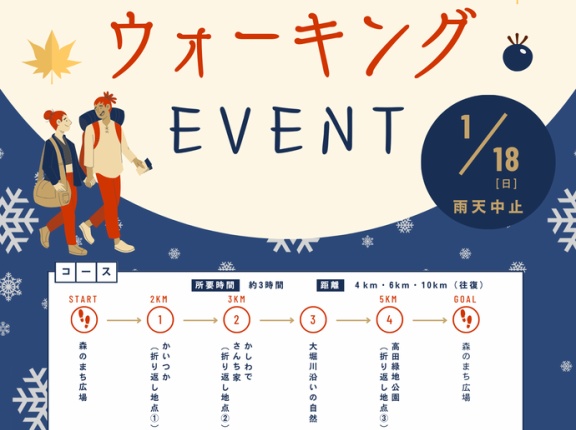 東葛スポーツレクリエーション祭「大堀川ウォーキング」が2026年1月18日に開催