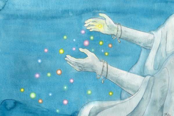 人 心 絵画 新阜裕大 描き下ろしイラスト