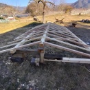 温室づくり(その6) 屋根のブレハブ化