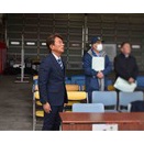 蕨市消防出初め式。改めて感謝