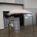 ガーリックシュリンプが美味い　ホットドッグ VIBES！！