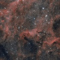 チューリップ星雲(Sh2ｰ101）付近