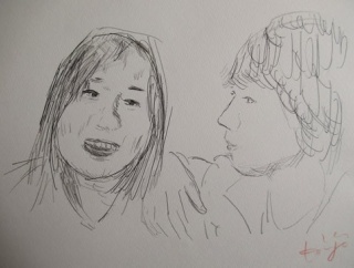 #伴侶　#比翼連理　山本京嗣　画
