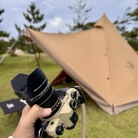 ワンポール×インナーテント~大島キャンプ場
