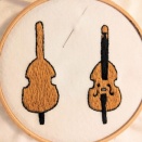 【おしゃれ可愛い】チェロの刺繍の作り方
