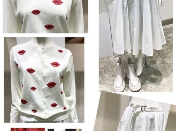 ニットもスカートもオールシーズン着用できます😃