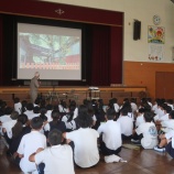 『松山市立垣生小学校　講演』の画像