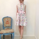 ☆Sale70%OFF★アントーニアワンピ★アントーニア柄マリーピンク、38サイズが残り1枚☆