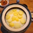 夏休みの始まり、じゃがいもご飯