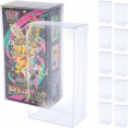 【MEGAドリームex対応】Ｘｒｙｐｔｏ 日本国内製造 コレクター・店舗共同開発 ボックスローダー ポケモンカードBOX用 UVカット 透明 ロゴ無し 【10枚・ハーフサイズ ハイクラスパック用】