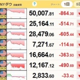 『ワイのポートフォリオだけ「逆行高」でww』の画像
