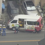 【悲報】幼稚園バスが住宅に突っ込み 運転手が死亡、園児９人軽傷