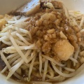 ■🍜【極太麺をワシワシ！】娘と味わった名古屋の二郎インスパイア系「一歩前へ」（愛知県春日井市）