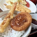 函館市本通1丁目 そば処 東京庵 本通店 その8  いか天おろし(冷)850円 日替わりそば定食(月曜日・冷)800円