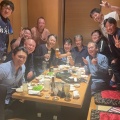 夜は西武ライオンズ首脳陣とのミーティング