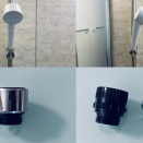 【レビュー】ファインバブルシャワーの使い勝手を大幅にアップ ： ぐるピタ PT250-52 サンエイ