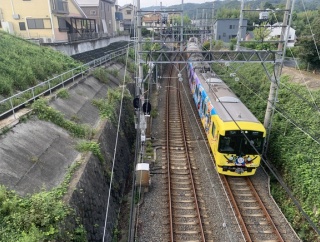 京阪電車を上から眺めてみよう〜岩屋橋〜